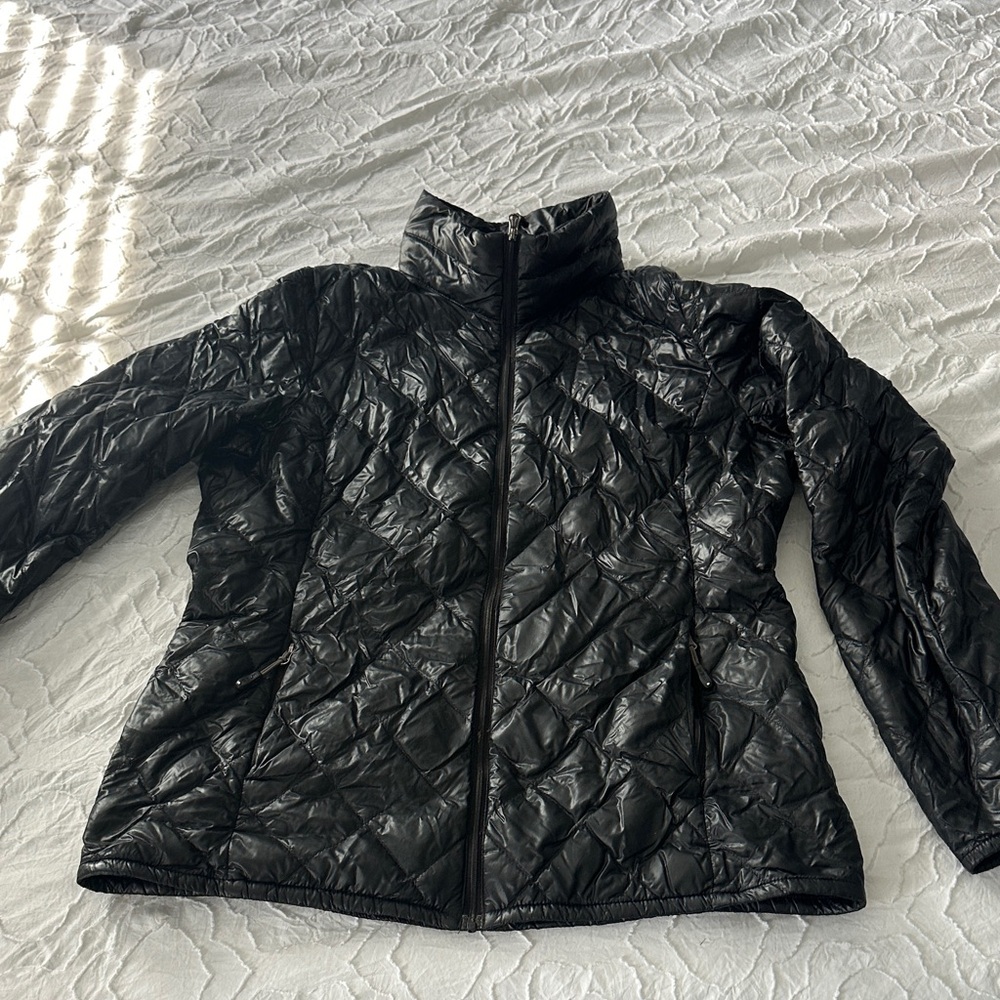 Women's Black Quilted Jacket